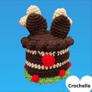 NEW Crochet Amigurumi Chocolate Reindeer Cake